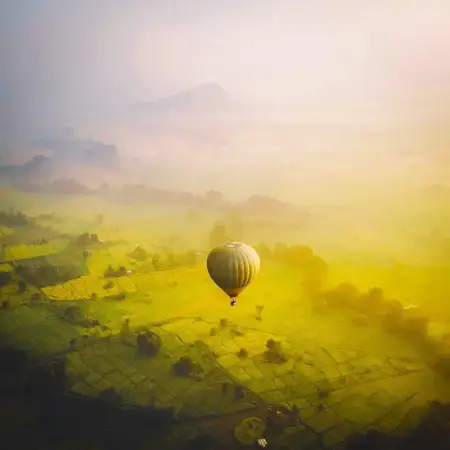 Sunrise Hot Air Ballooning over Sigiriya